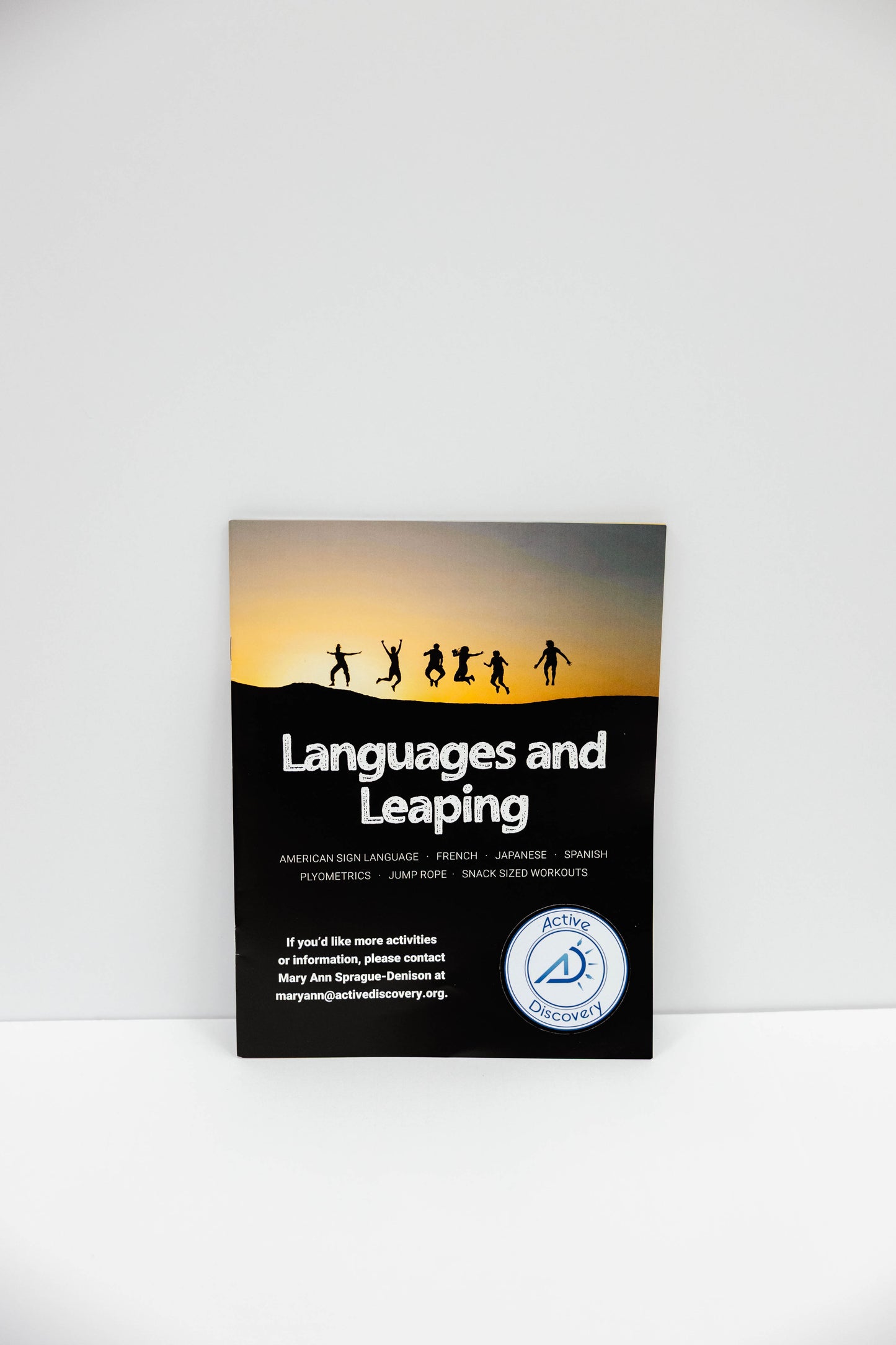 Bilingual Activity Book (Languages & Leaping)